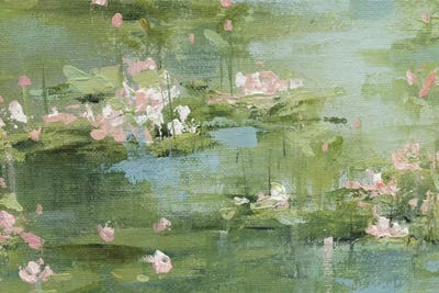 Celadon Waterlillies I