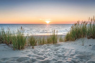 Beautiful Sunset At The Beach