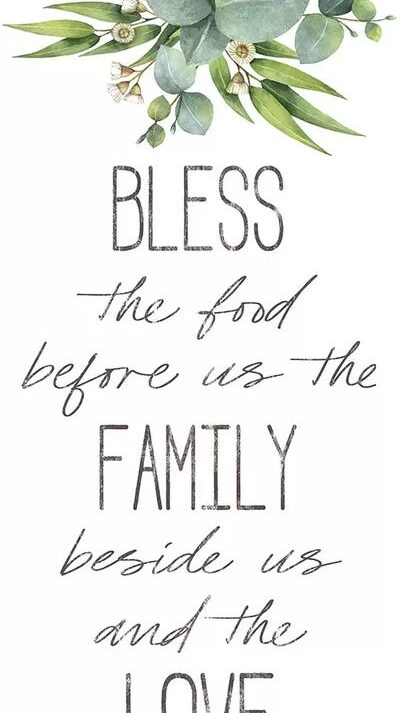 Dinner Blessing Ver. II