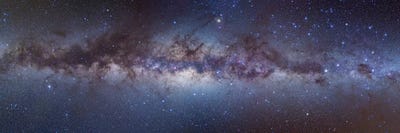 Panorama View Of The Center Of The Milky Way